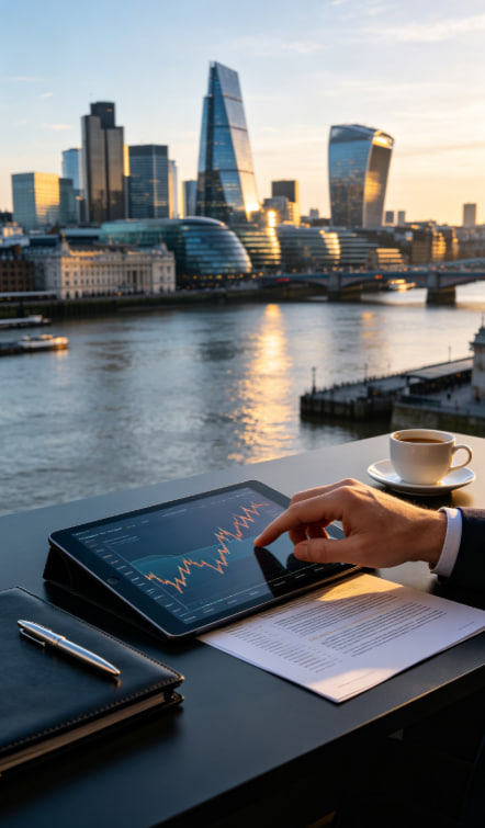 London's reopening trade is being priced in pounds long before it shows in GDP